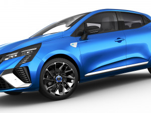 Renault Clio 2024 Modelo 3D