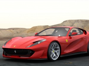 ferrari 812 superfast 2018 3D मॉडल
