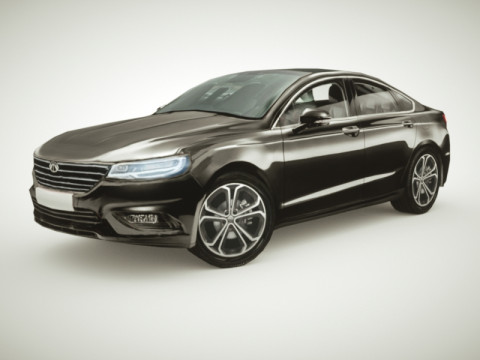 Generic Sedan v6 multicolors 3D Model