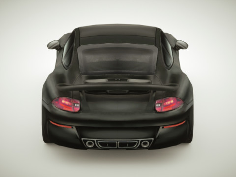 Generic Supercar v3 multicolors 3D Model