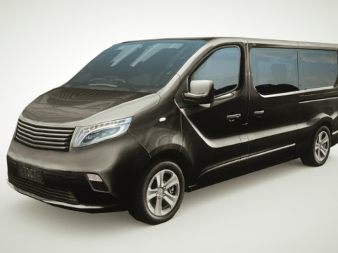 Generic VAN v4 multicolors 3D Model