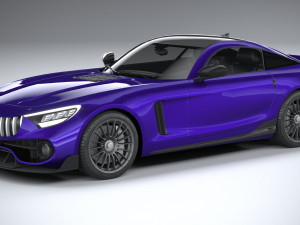 Generic Sport Car 2021 Lowpoly 3D Модель