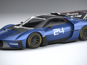 Maserati MCXtrema 2024 3D 模型