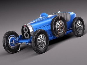 Bugatti Type 35 1925-1929 3Dモデル