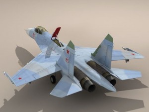 su27 flanker camo2 Model 3D