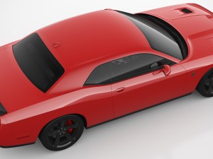 dodge challenger srt hellcat 2018 3Dモデル