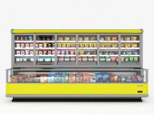 Ice Cream Display LB13 Model 3D