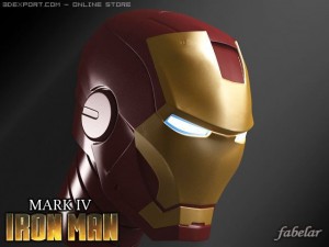 ironman head 3D 模型