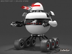 robot 01 Modelo 3D