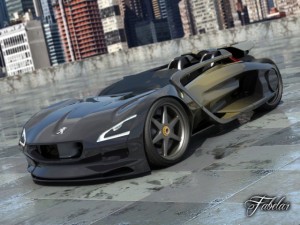 peugeot ex1 20 Modelo 3D