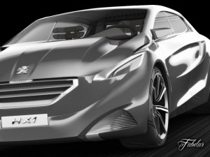 peugeot hx1 Modelo 3D