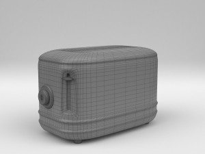 vintage toaster 3d Modelo 3D