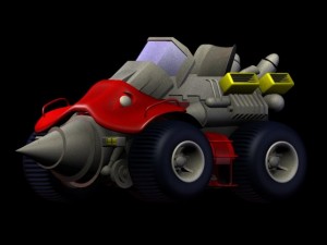 sonic 2 first boss robotniks driller 3D Модель
