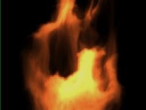 Fire pillar loop sequence animation 001 3D Модель