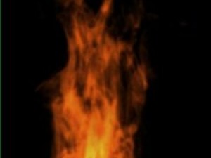 Fire pillar loop sequence animation 002 3D Модель