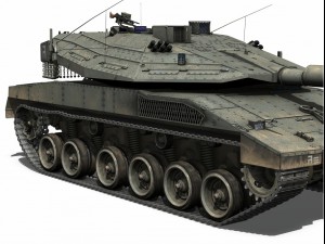 merkava iv - israel defense forces 3Dモデル