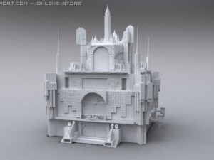 castle 3D Модель