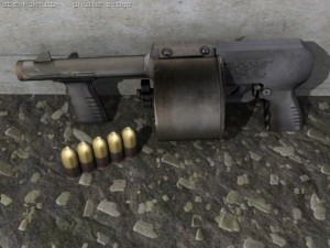 grenade launcher 3D मॉडल