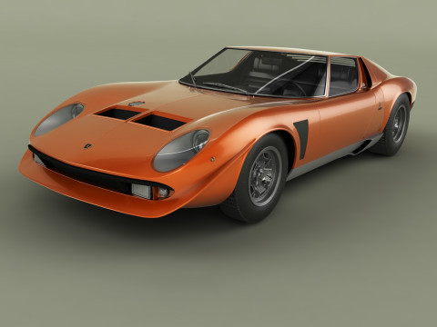 Miura Jota SVJ 3D Model