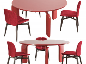 Roche bobois pulp dining set 3 Modelo 3D