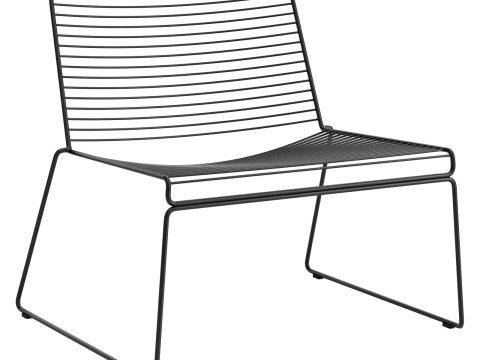 HAY hee-lounge chair 3D Модель