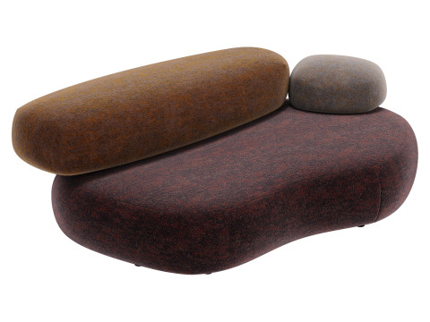 Moroso pebble element D2 3D Model