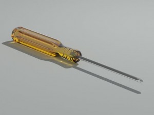 screwdriver 3d 3Dモデル
