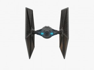 tie-ln space superiority starfighter 3D Model
