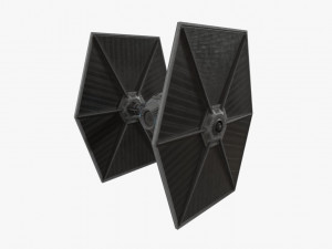 tie-ln space superiority starfighter 3D Model