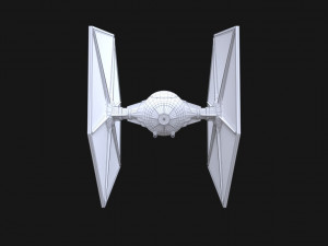 tie-ln space superiority starfighter 3D Model