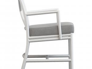 Lincoln brooks La Cruz Carver Chair Outdoor 3D मॉडल