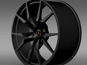 lamborghini aventador 50 ae rim 3D 模型