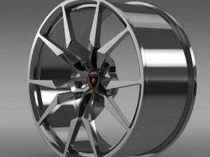 lamborghini aventador roadster rim 3D 模型