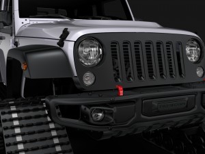 jeep wrangler crawler rubicon recon jk 2017 3D 模型