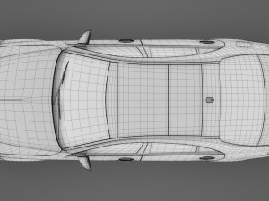 mercedes benz s 560 lang amg line v222 2018 3D Модель