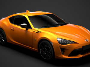 scion fr-s monogram 86 2020 3D 모델
