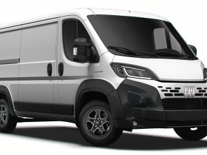 Fiat e Ducato Van L2H1 2024 3D Модель