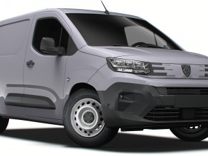 Peugeot e Partner SWB 2024 3Dモデル