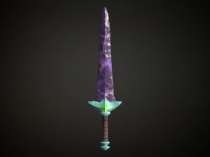 Medieval Fantasy Sword 3D 모델