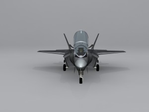 aircraft x-35 3D मॉडल