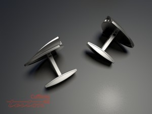 triton cufflinks 3D Print Model