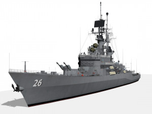 CG 26 USS Belknap 3Dモデル