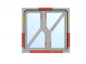 Sci fi door 3D Model