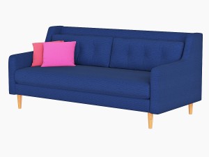 west elm sofa collection 3D Model