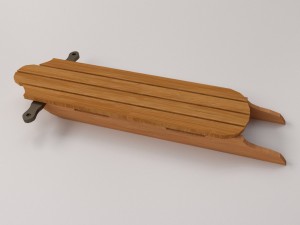 sled Modelo 3D