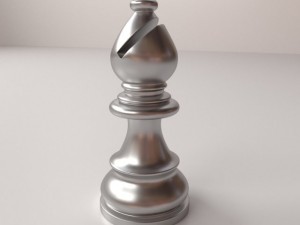 bishop Modello 3D