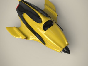 spacecraft 3Dモデル