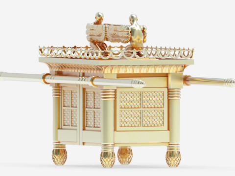 The Ark of the Covenant - High-Quality 3D-Modell