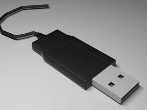 usb cable Model 3D