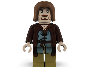 aragorn 3D 模型
